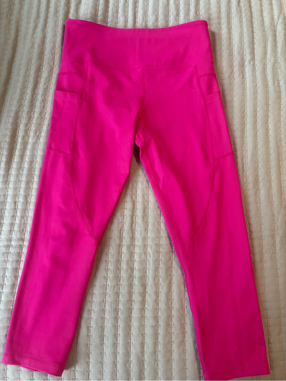 ZYIA Hot Pink High-Rise Performance Leggings